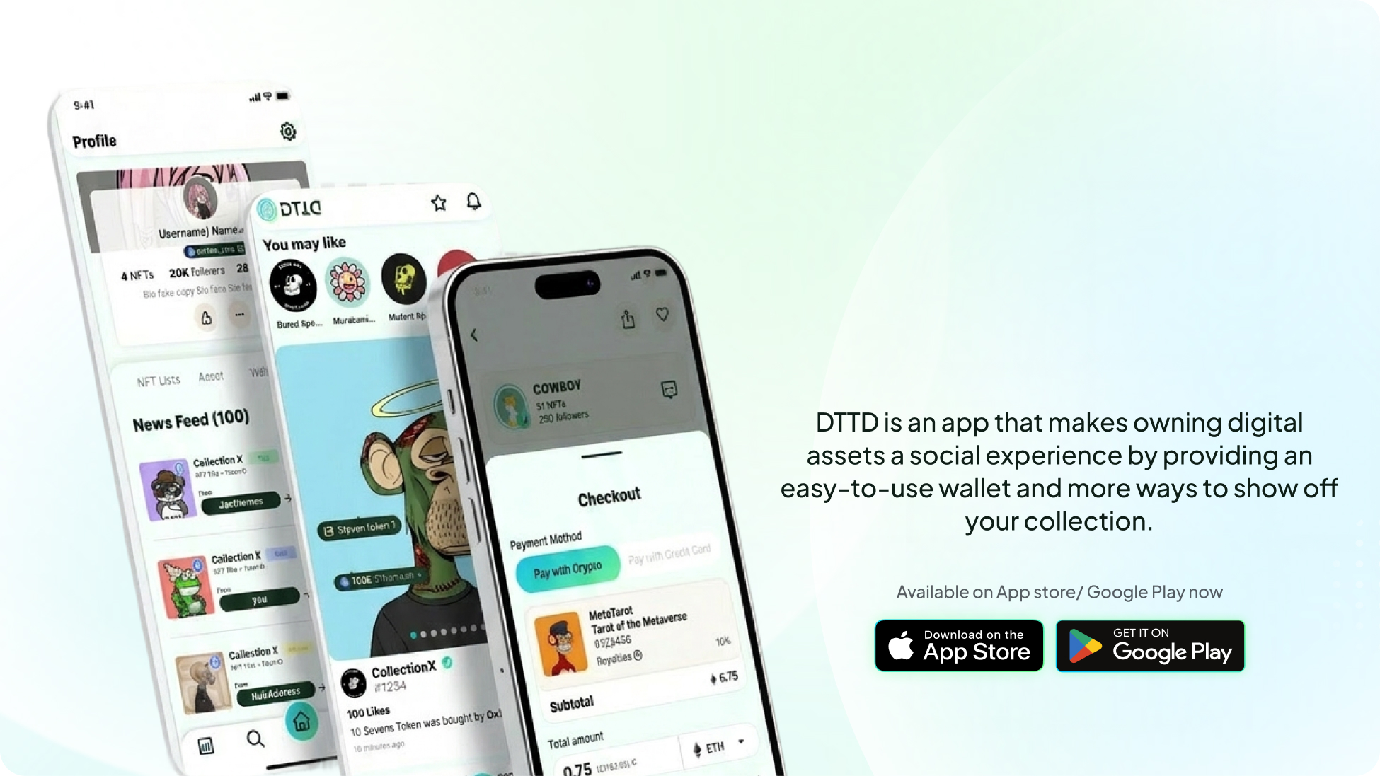 App Store hero — brand visuals & launch collaterals.