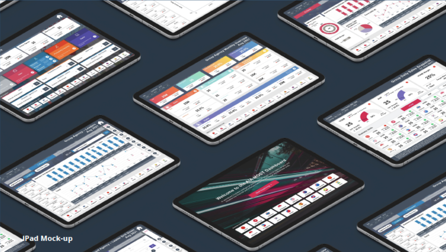 High-fidelity wireframes — design handoff for the Power BI engineering build.